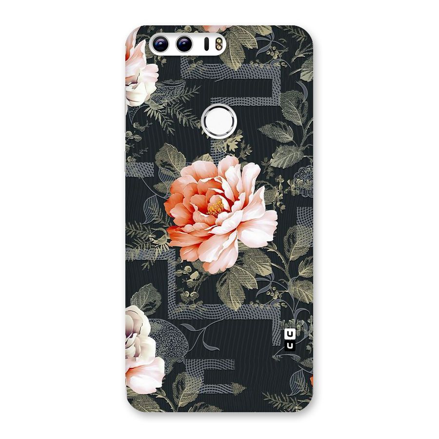 Art And Floral Back Case for Honor 8