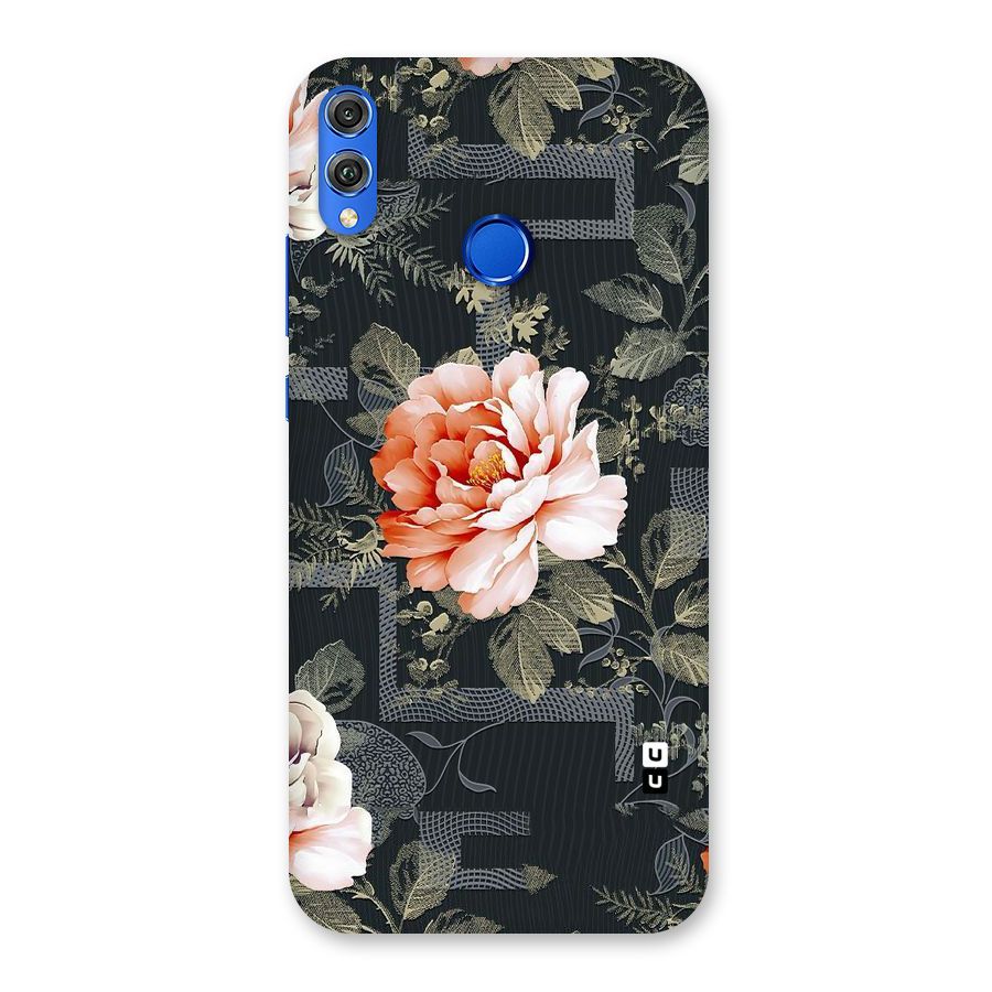 Art And Floral Back Case for Honor 8X