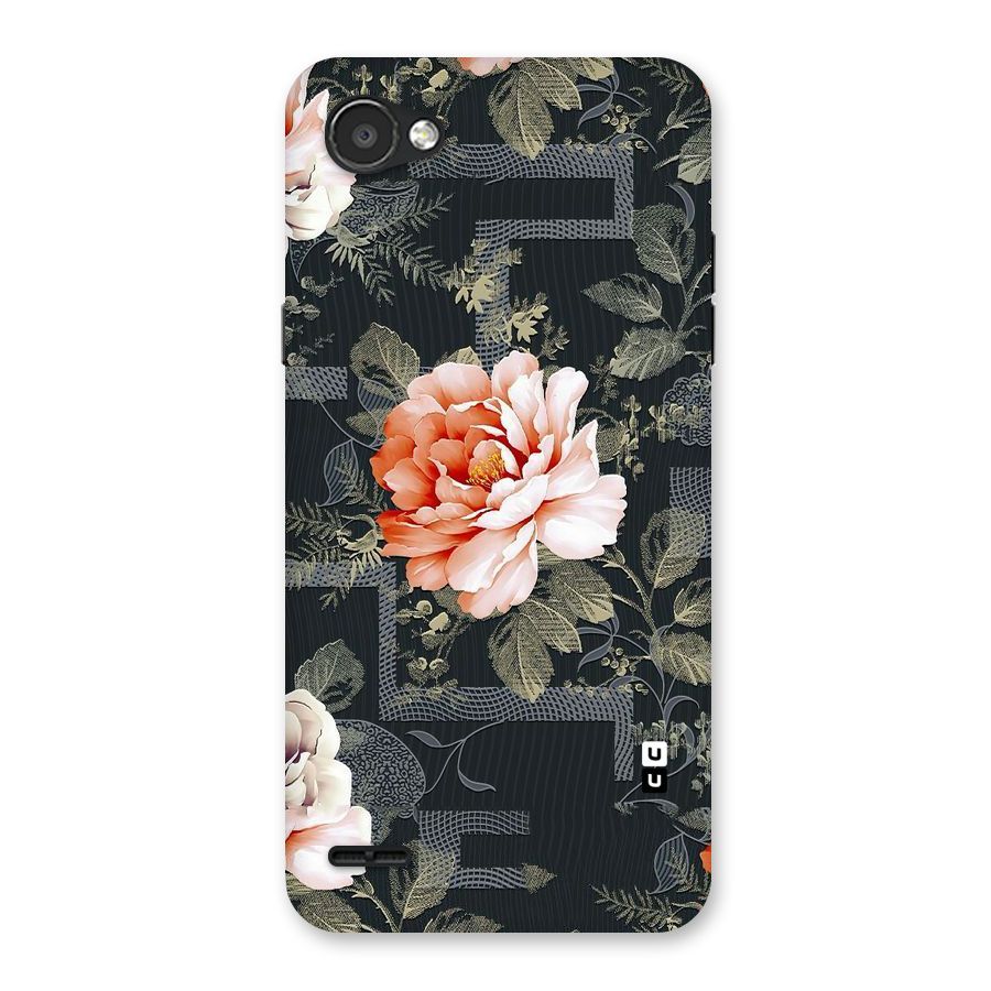 Art And Floral Back Case for LG Q6