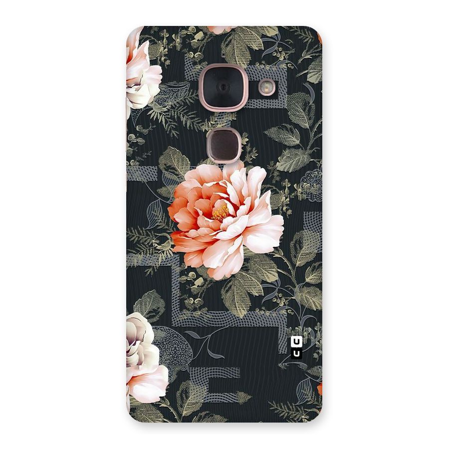 Art And Floral Back Case for Le Max 2