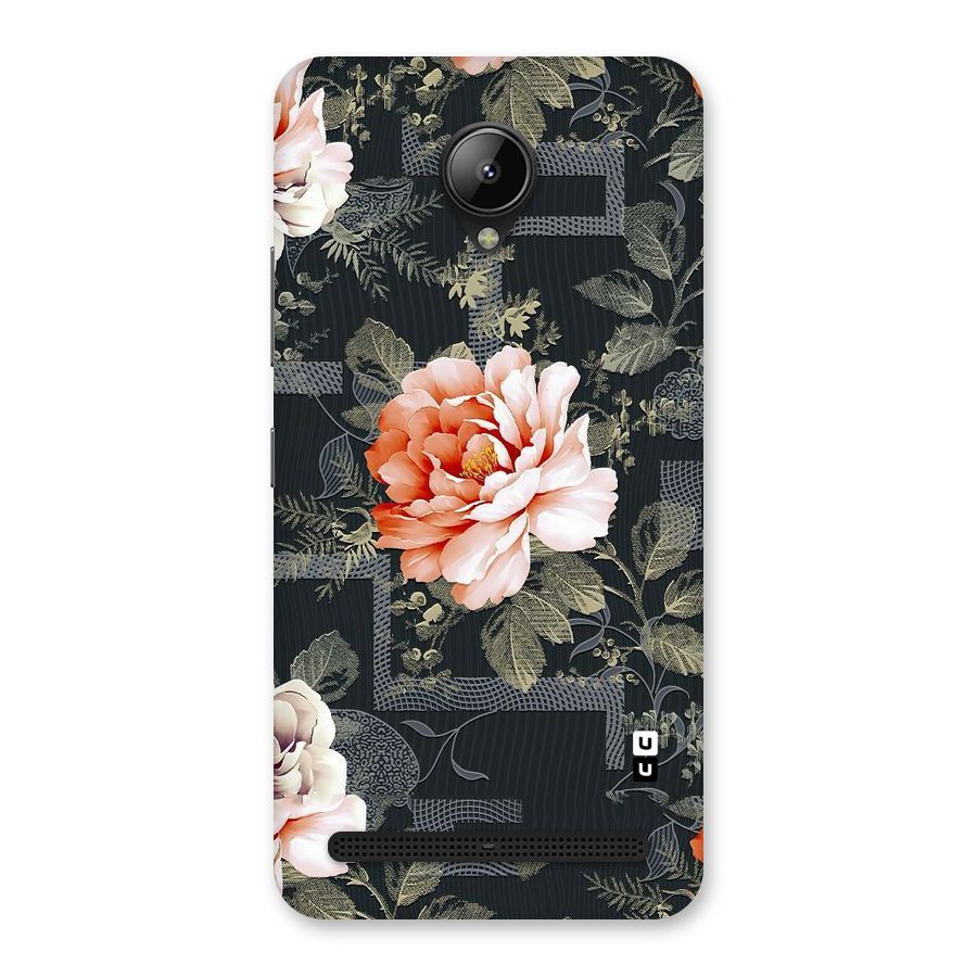 Art And Floral Back Case for Lenovo C2