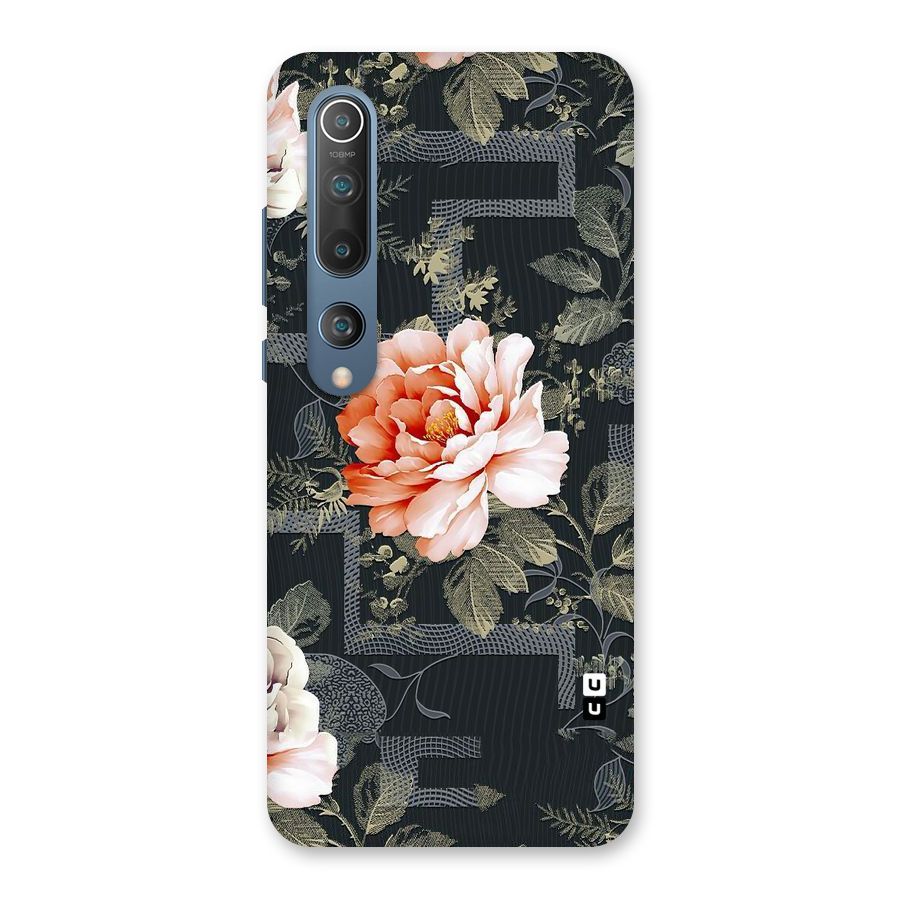 Art And Floral Back Case for Mi 10