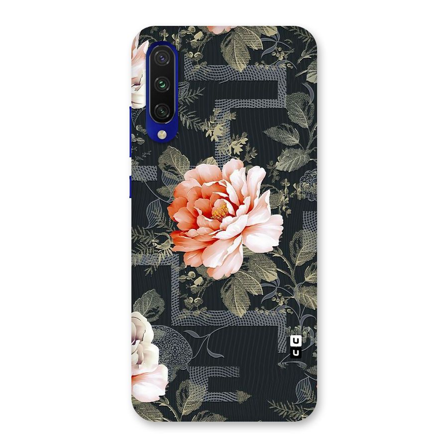 Art And Floral Back Case for Mi A3
