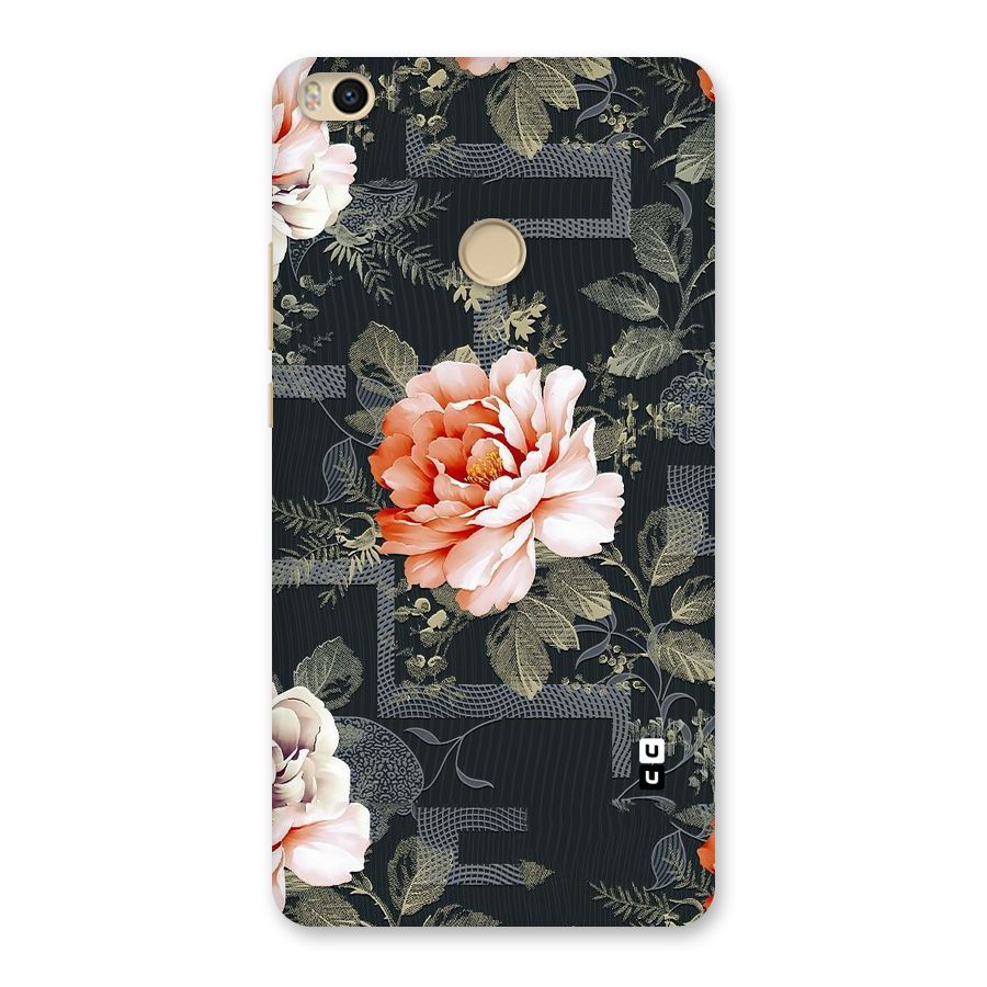 Art And Floral Back Case for Mi Max 2