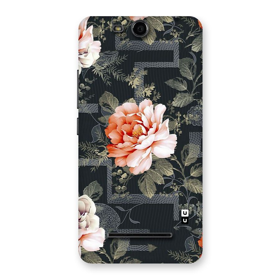 Art And Floral Back Case for Micromax Canvas Juice 3 Q392