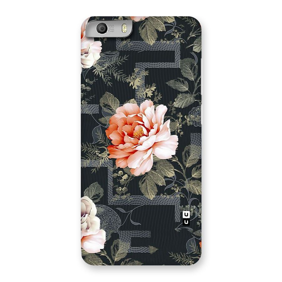 Art And Floral Back Case for Micromax Canvas Knight 2