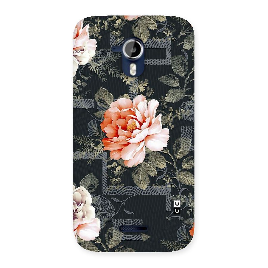 Art And Floral Back Case for Micromax Canvas Magnus A117