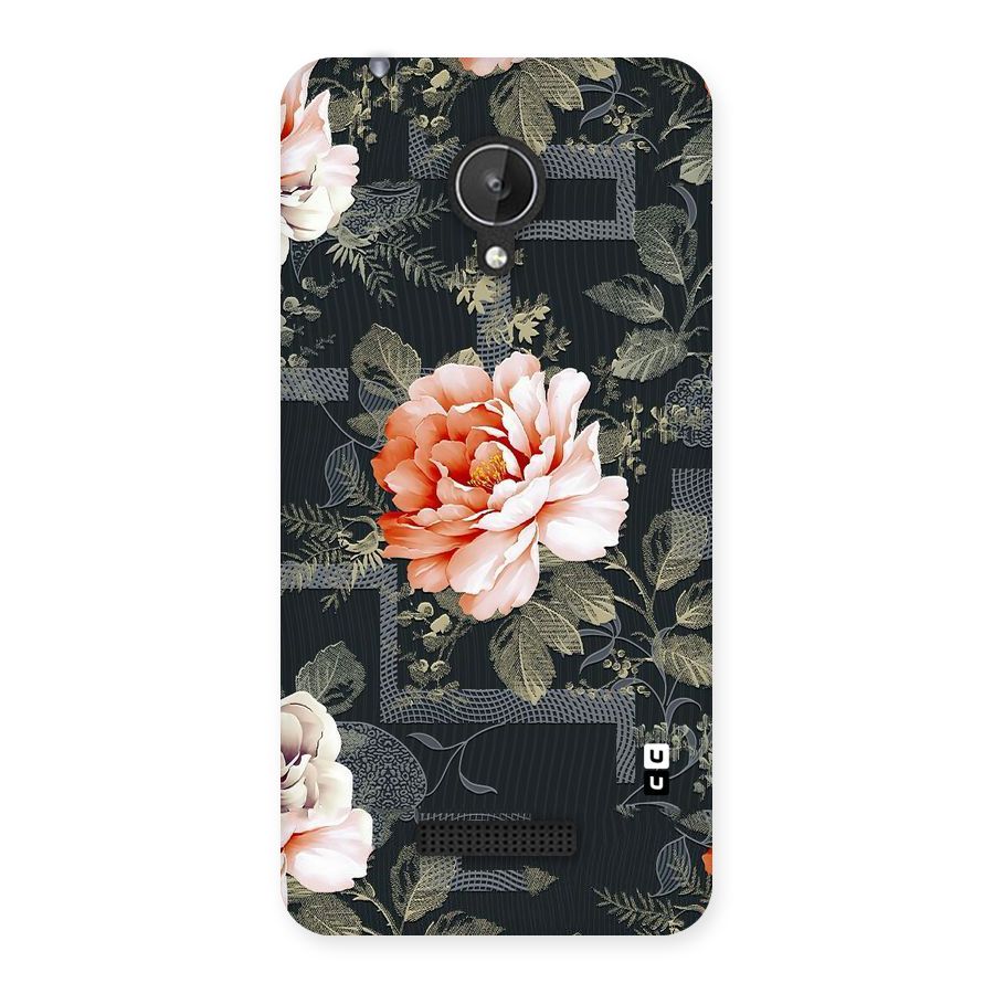 Art And Floral Back Case for Micromax Canvas Spark Q380