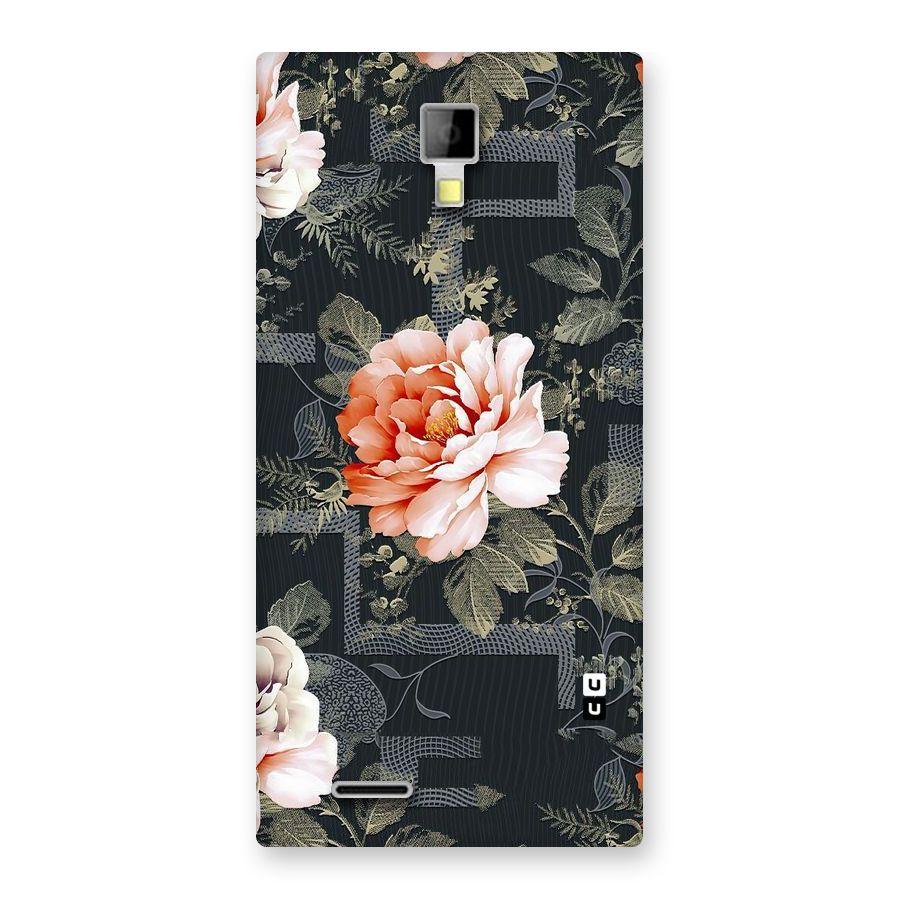 Art And Floral Back Case for Micromax Canvas Xpress A99