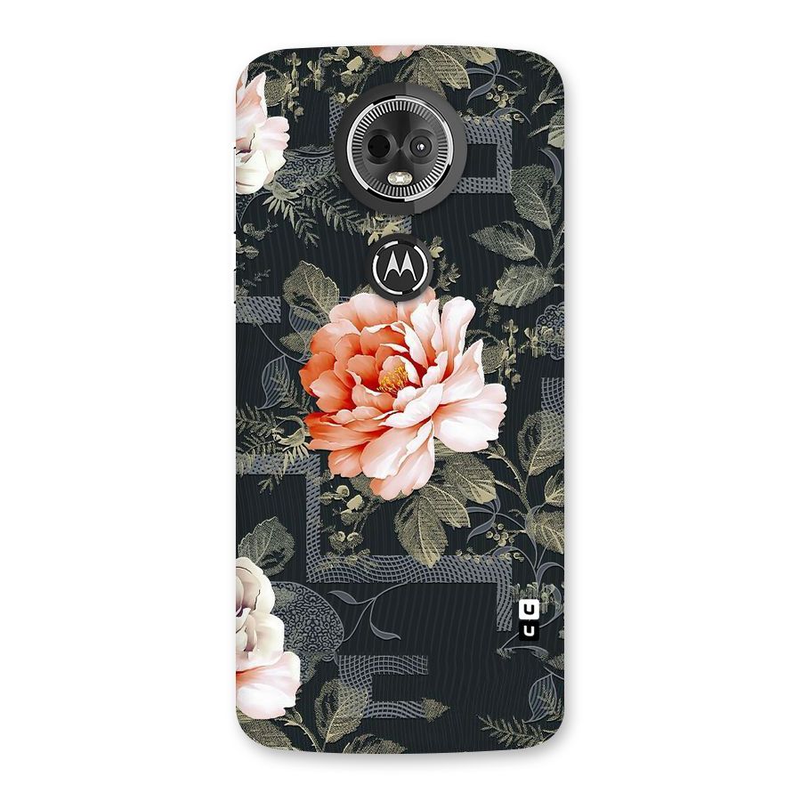 Art And Floral Back Case for Moto E5 Plus