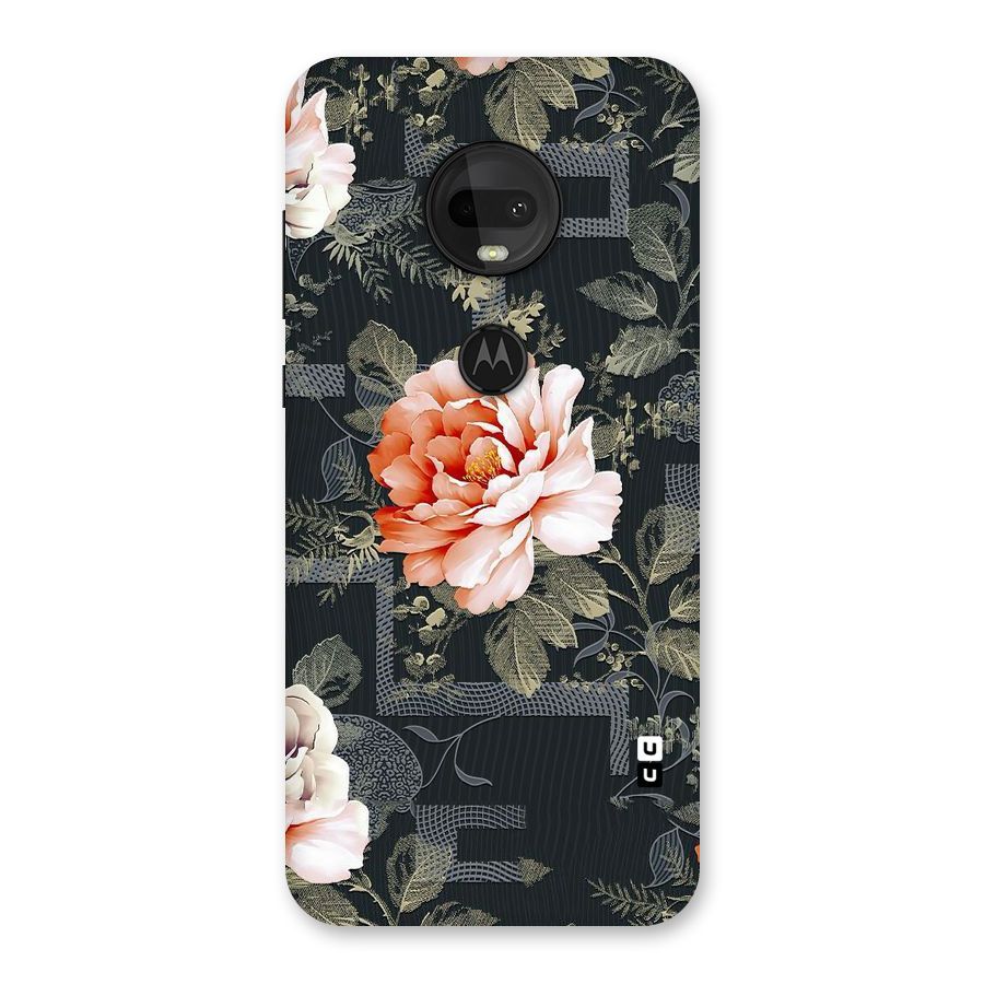 Art And Floral Back Case for Moto G7