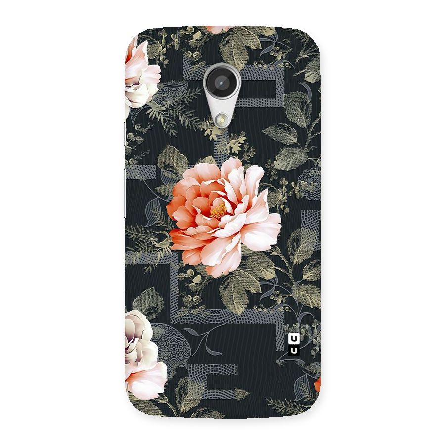 Art And Floral Back Case for Moto G 2nd Gen