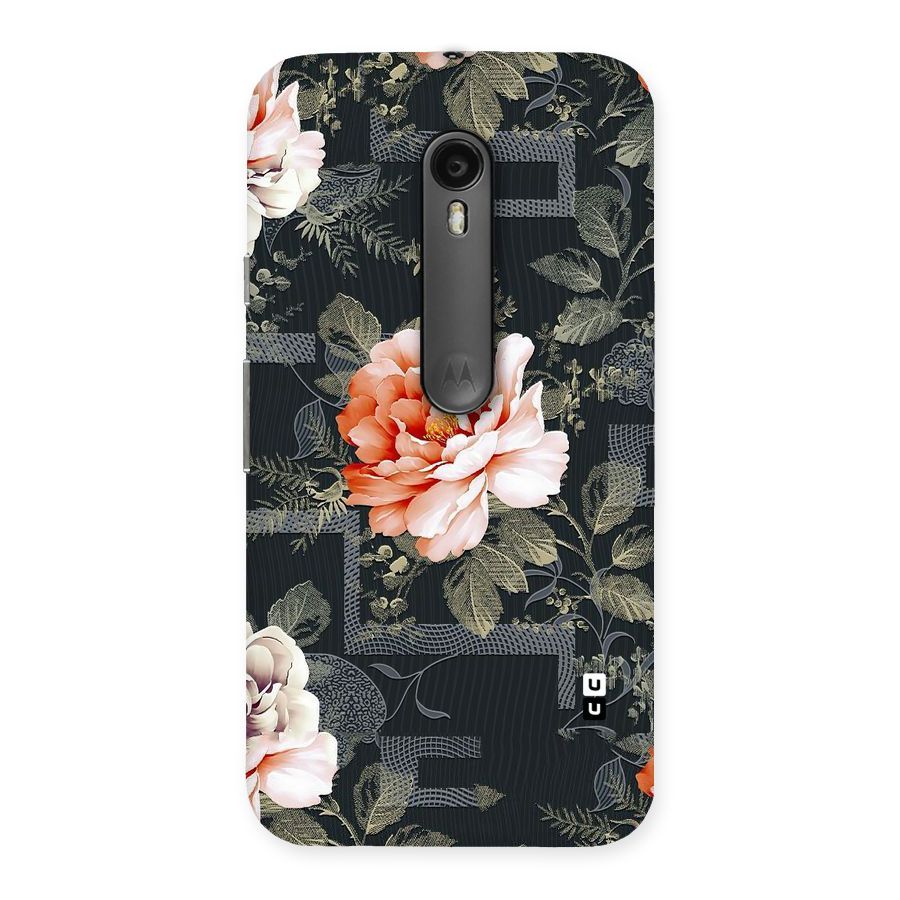Art And Floral Back Case for Moto G Turbo