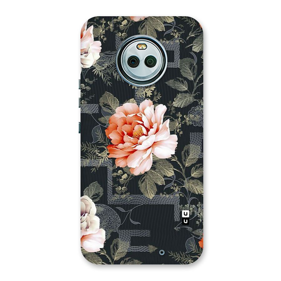 Art And Floral Back Case for Moto X4