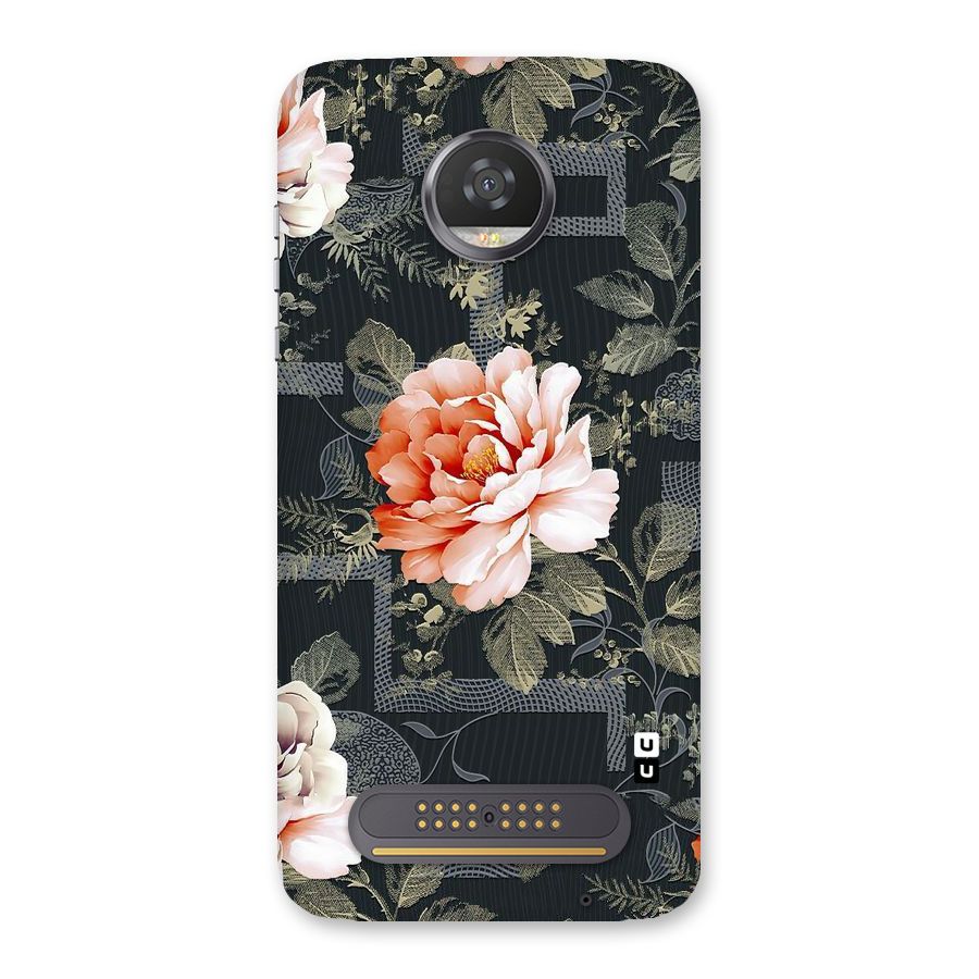 Art And Floral Back Case for Moto Z2 Play