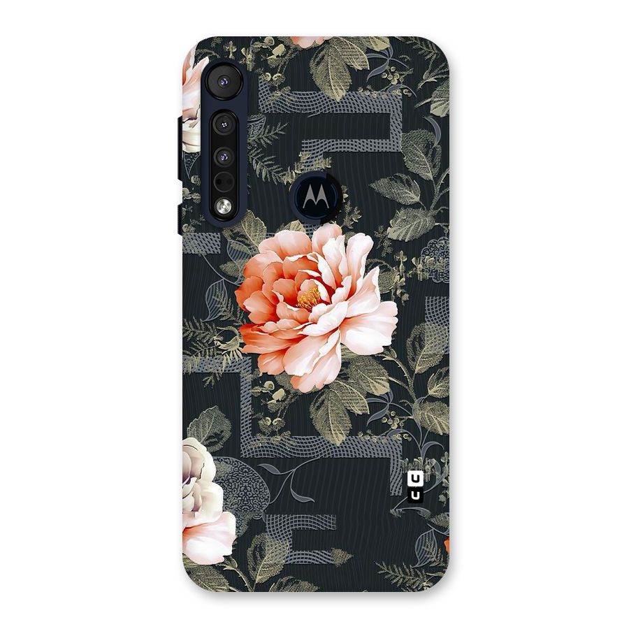 Art And Floral Back Case for Motorola One Macro
