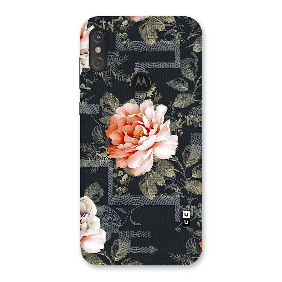 Art And Floral Back Case for Motorola One Power