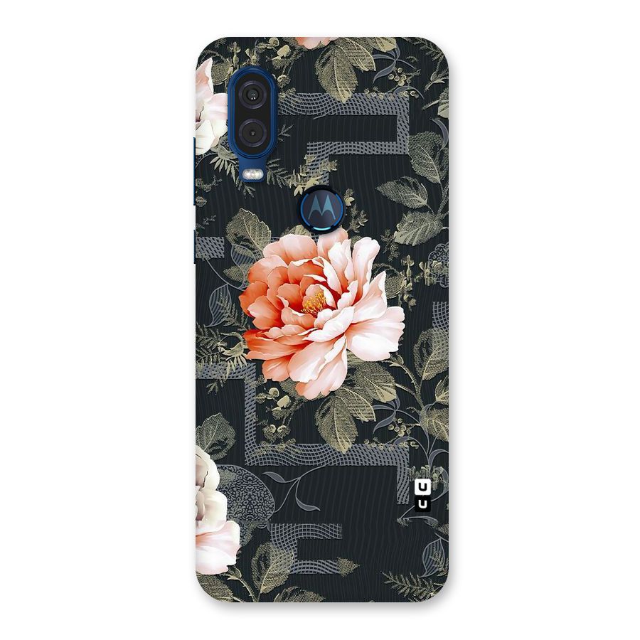 Art And Floral Back Case for Motorola One Vision