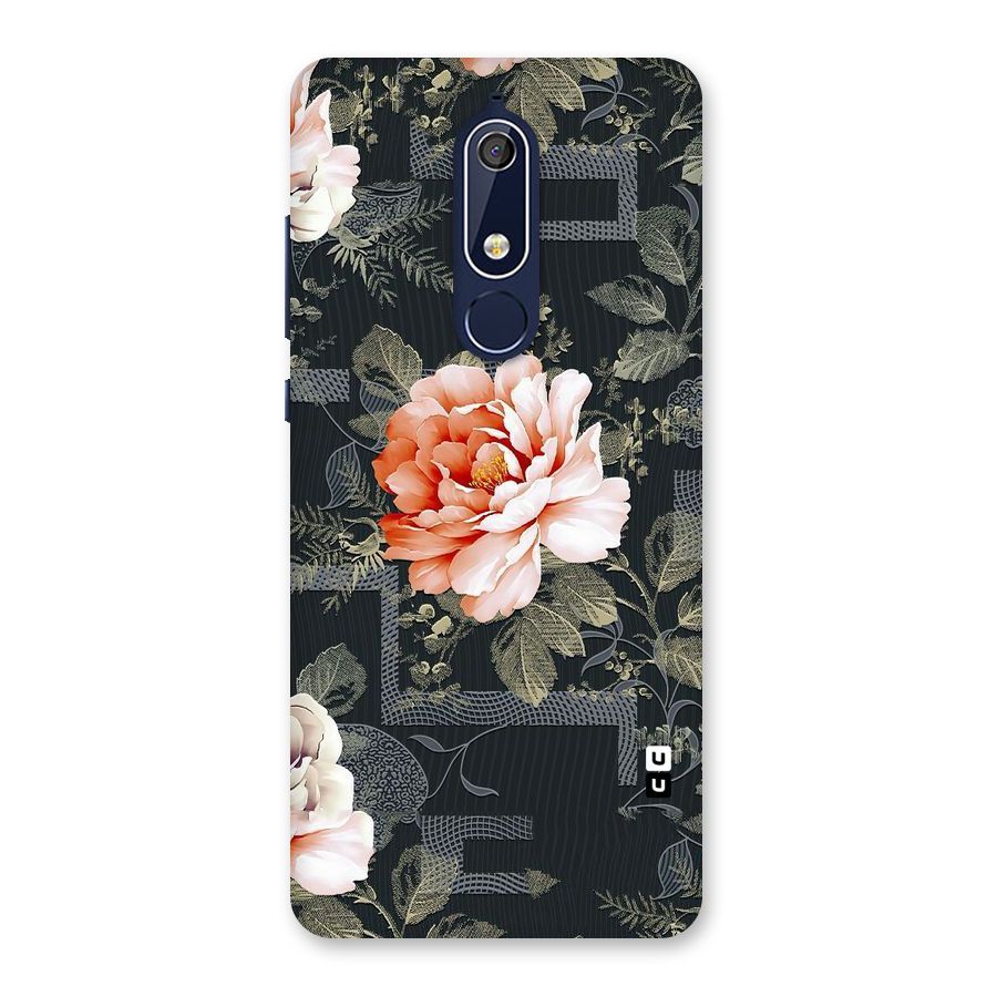Art And Floral Back Case for Nokia 5.1