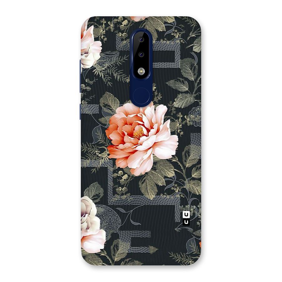 Art And Floral Back Case for Nokia 5.1 Plus