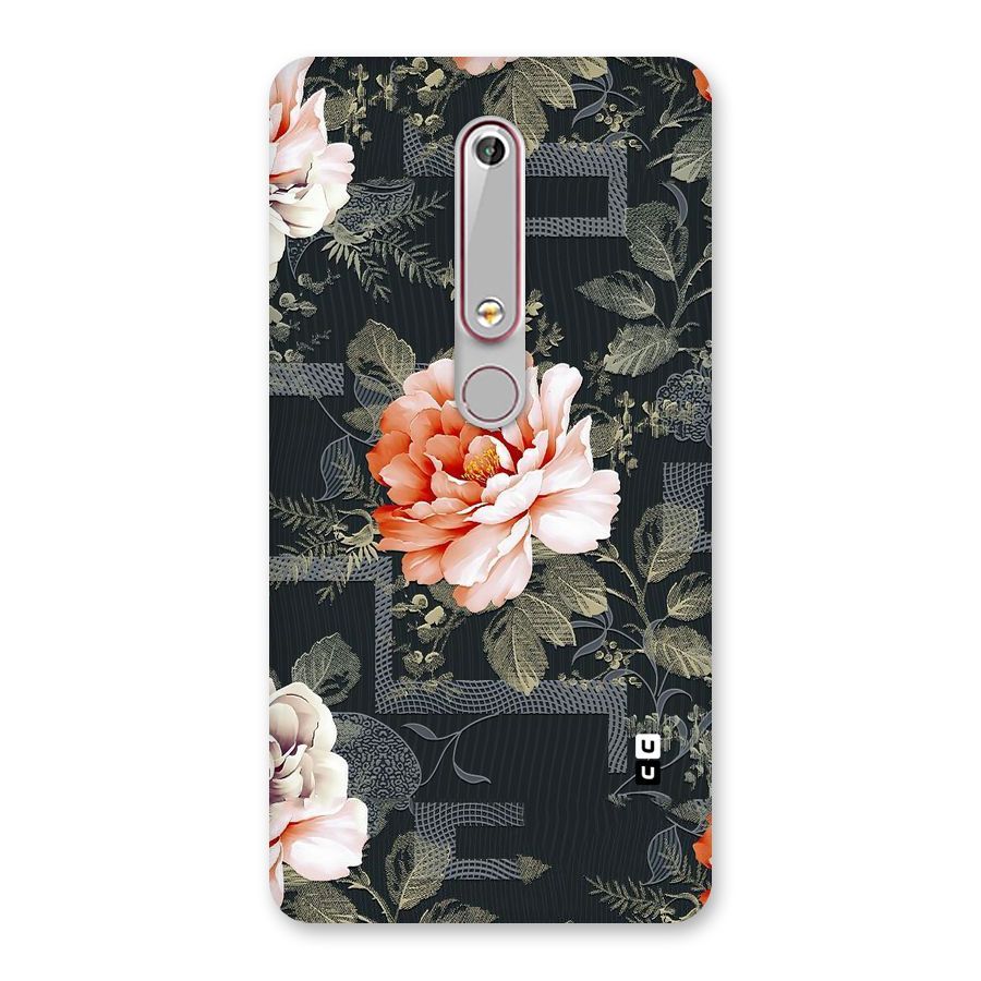 Art And Floral Back Case for Nokia 6.1