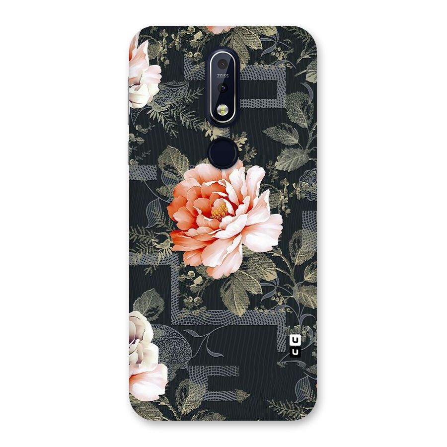 Art And Floral Back Case for Nokia 7.1