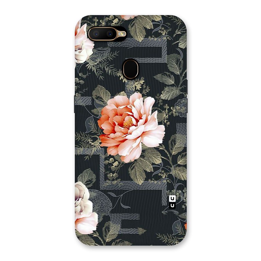 Art And Floral Back Case for Oppo A5s