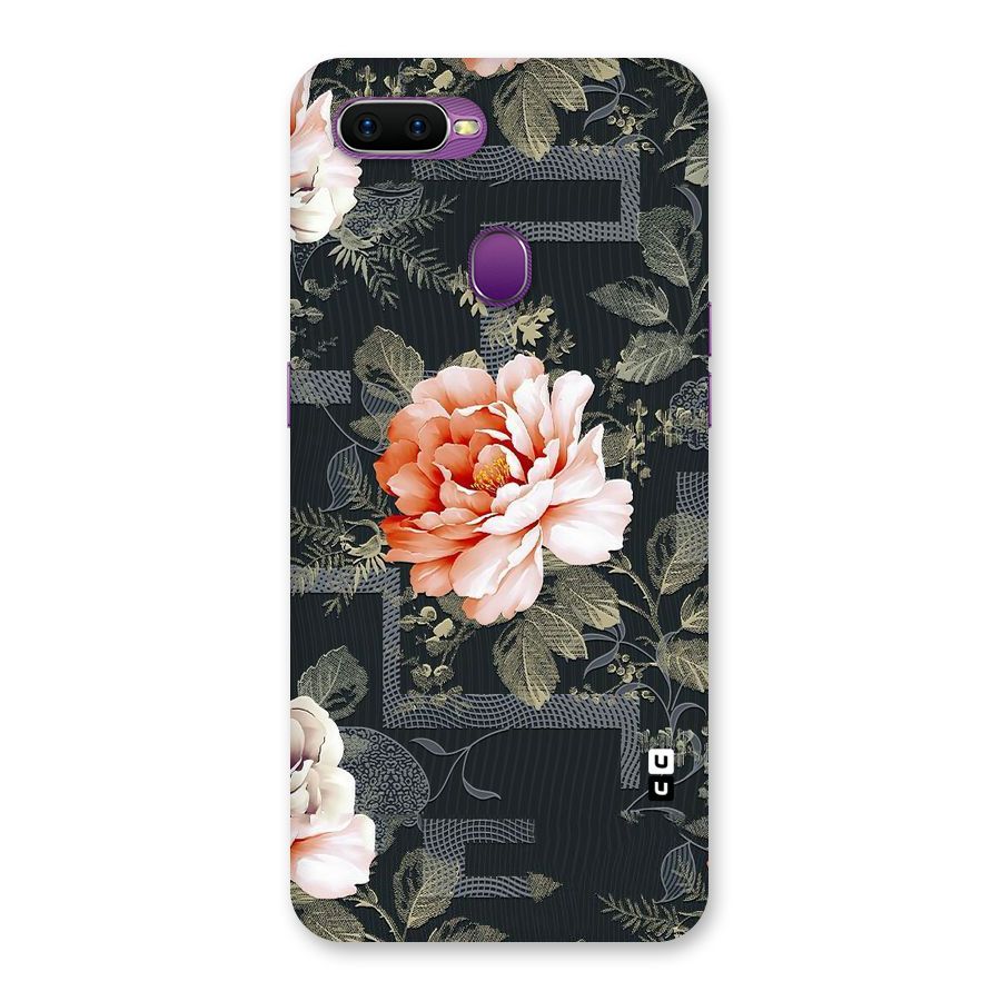 Art And Floral Back Case for Oppo F9