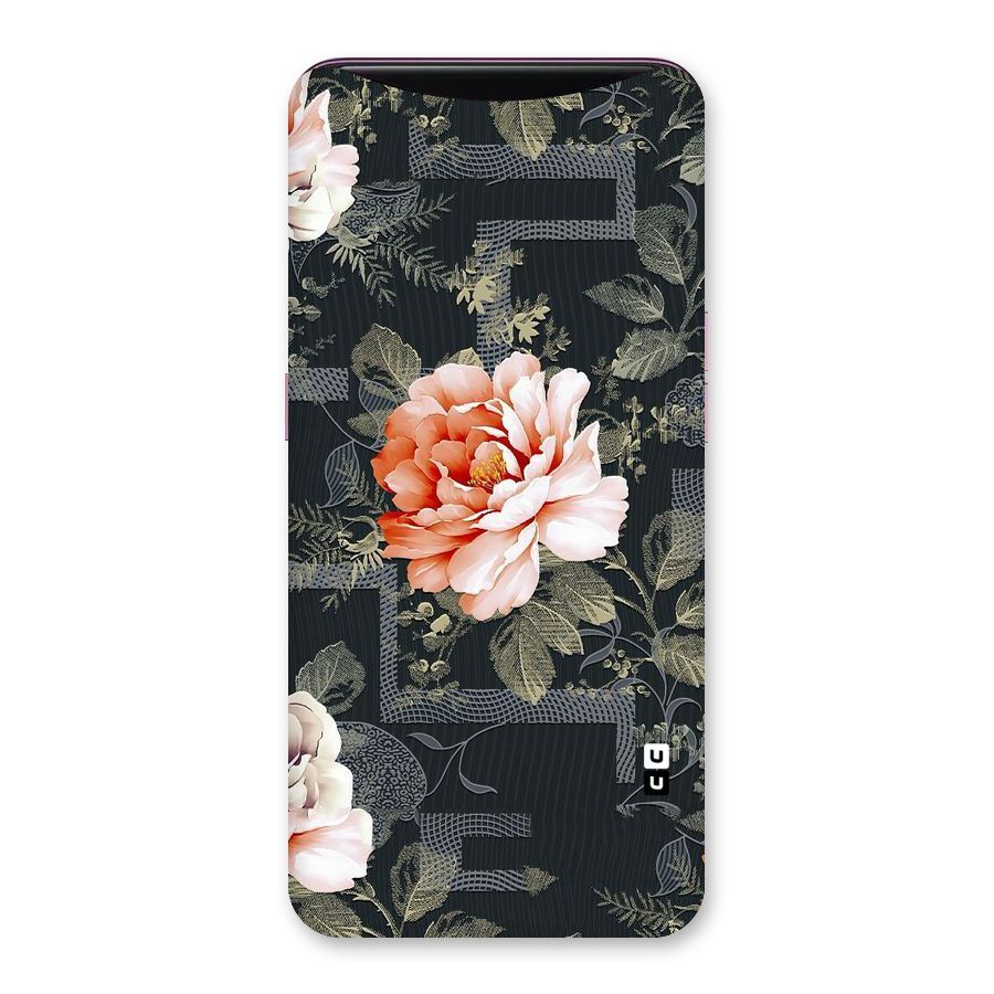 Art And Floral Back Case for Oppo Find X