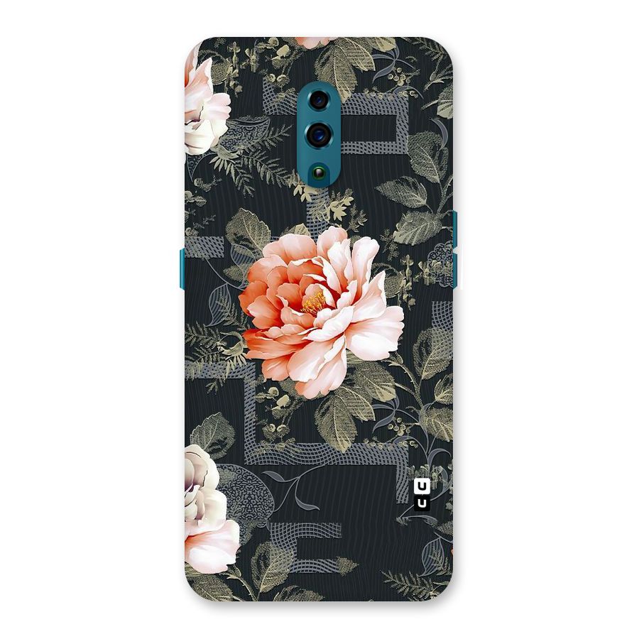 Art And Floral Back Case for Oppo Reno