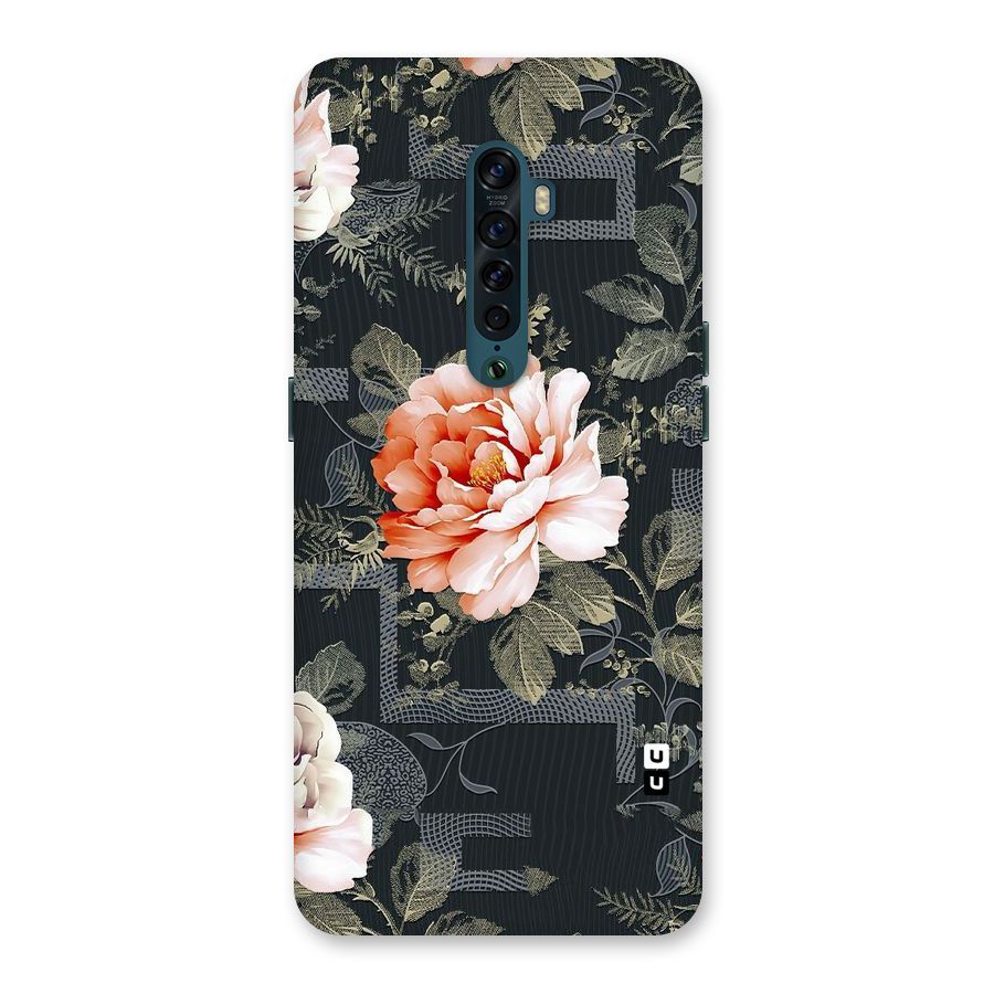 Art And Floral Back Case for Oppo Reno2