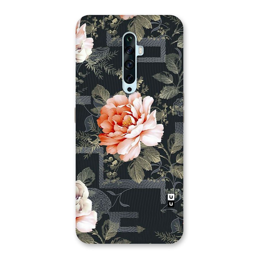 Art And Floral Back Case for Oppo Reno2 F