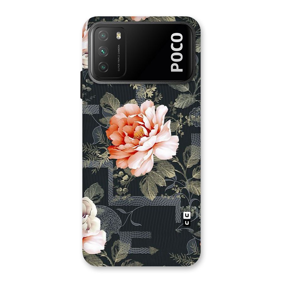 Art And Floral Back Case for Poco M3