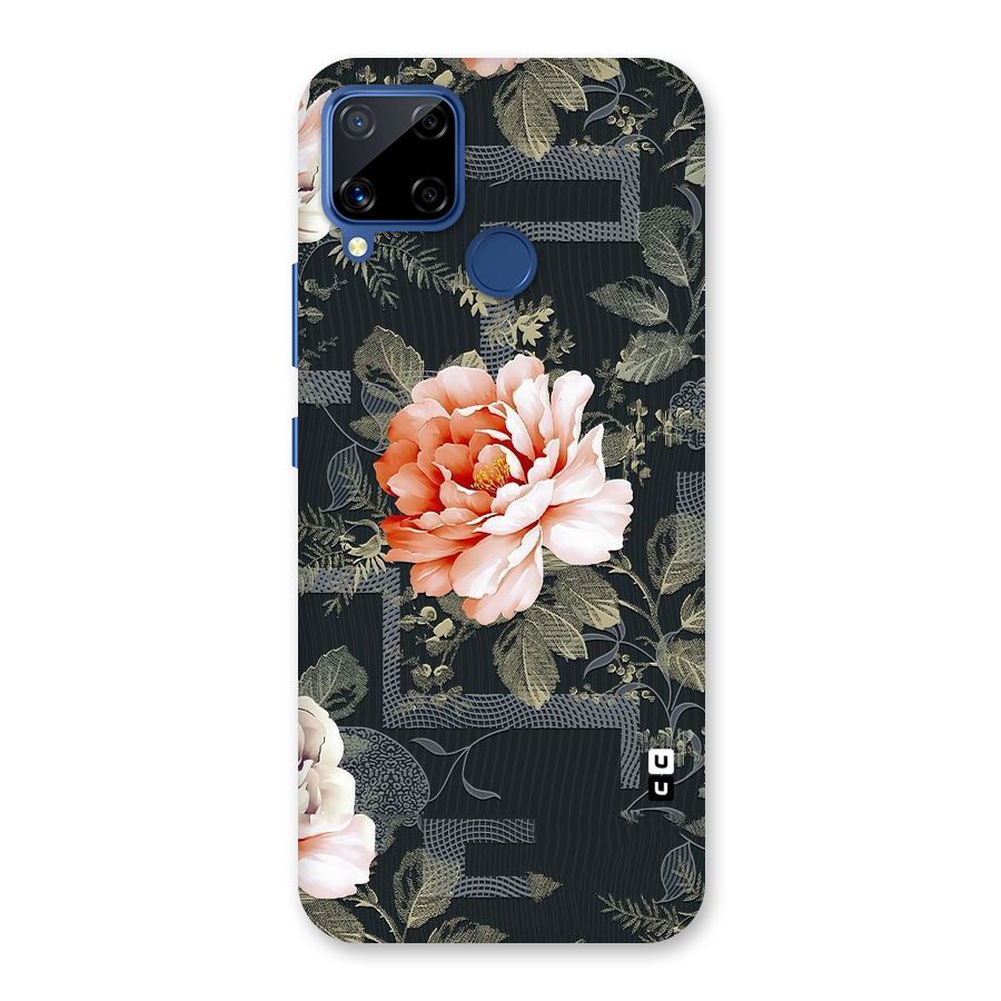 Art And Floral Back Case for Realme C15