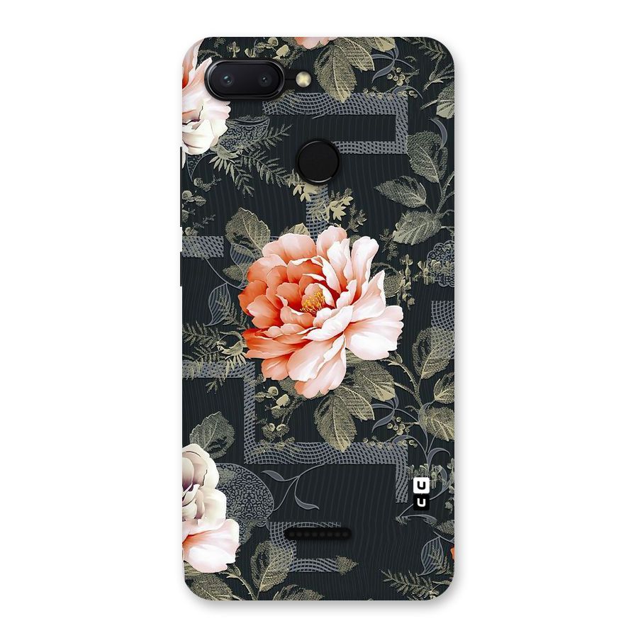 Art And Floral Back Case for Redmi 6