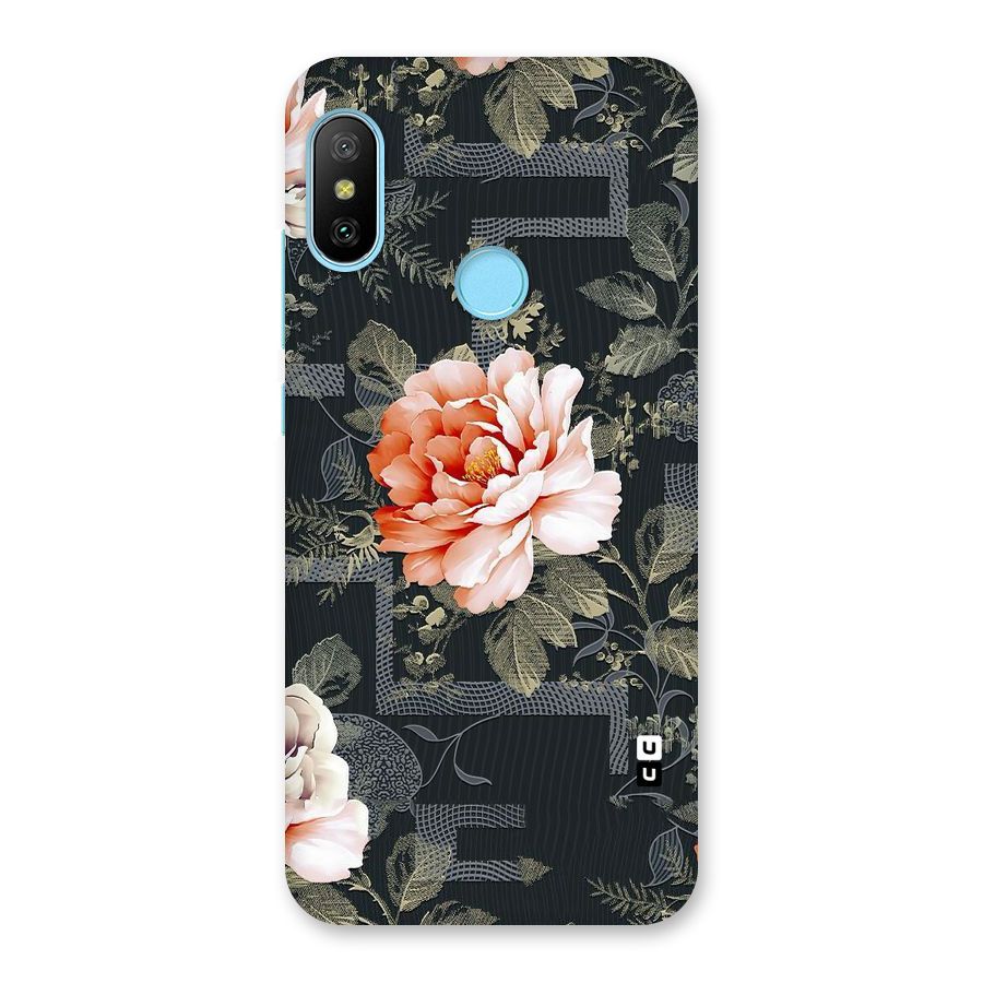 Art And Floral Back Case for Redmi 6 Pro