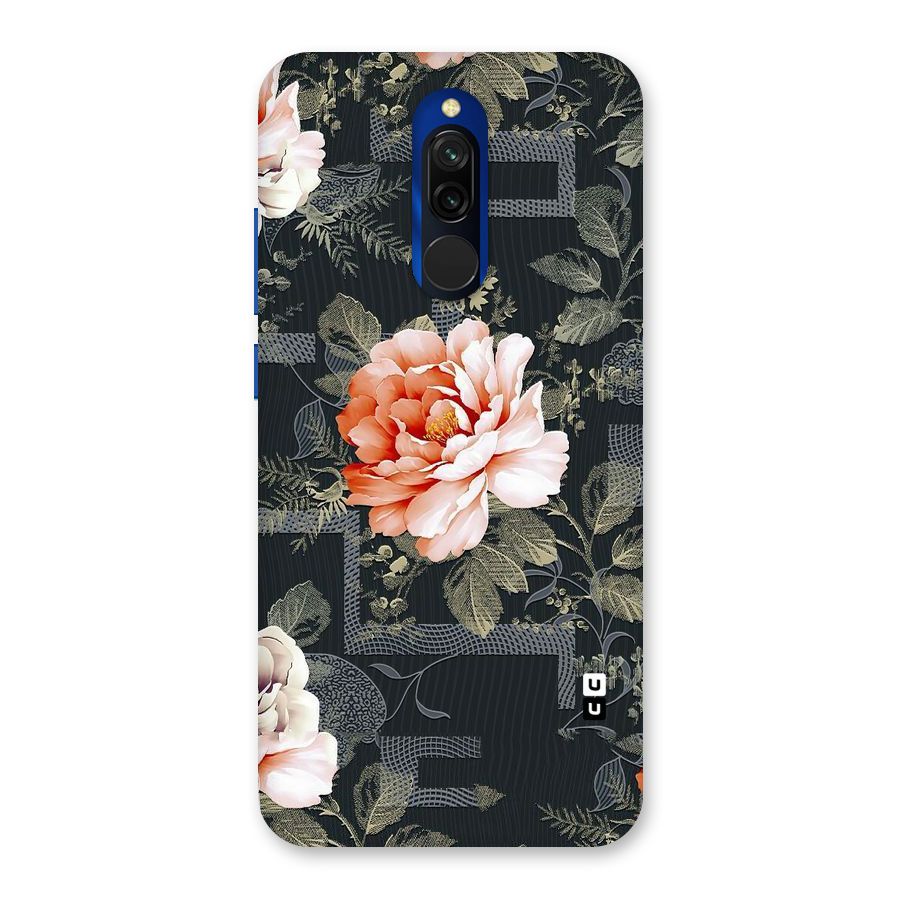 Art And Floral Back Case for Redmi 8