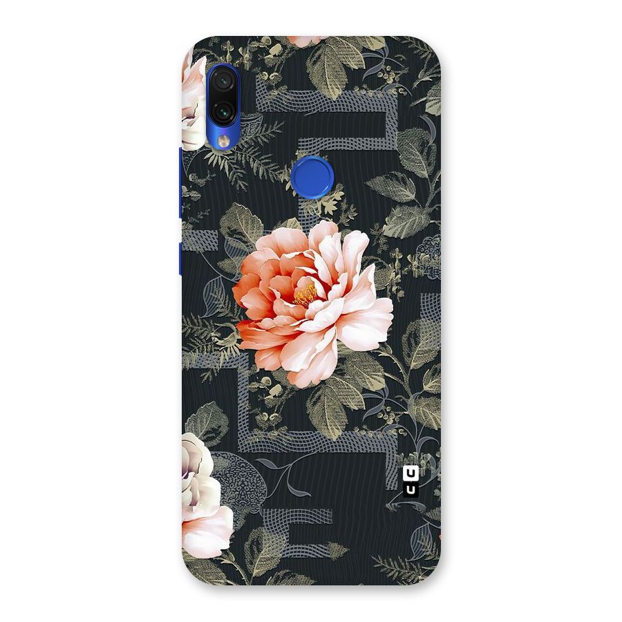 Art And Floral Back Case for Redmi Note 7S