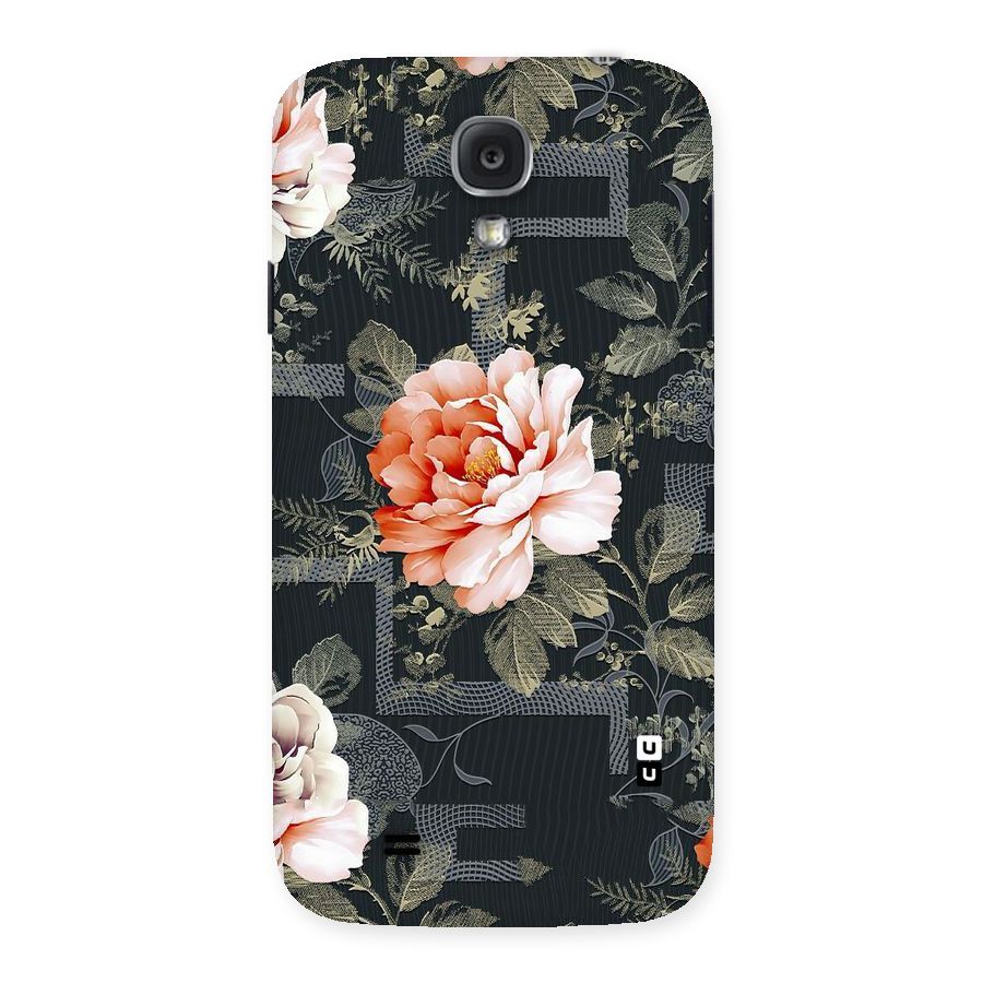 Art And Floral Back Case for Samsung Galaxy S4