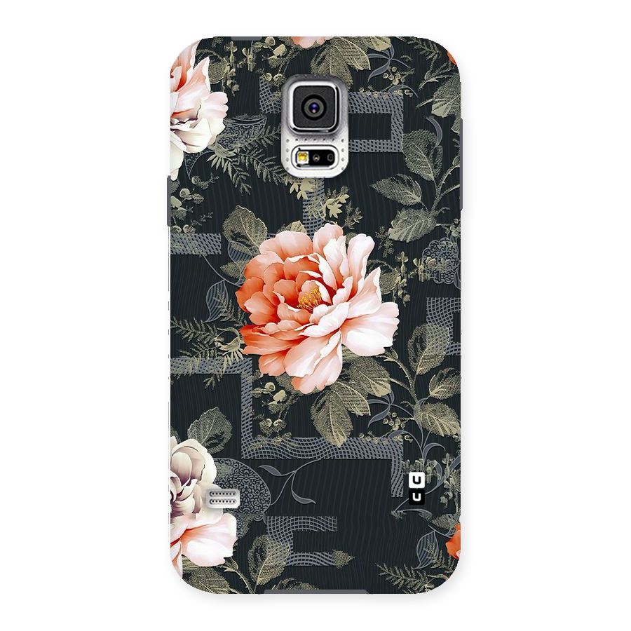 Art And Floral Back Case for Samsung Galaxy S5