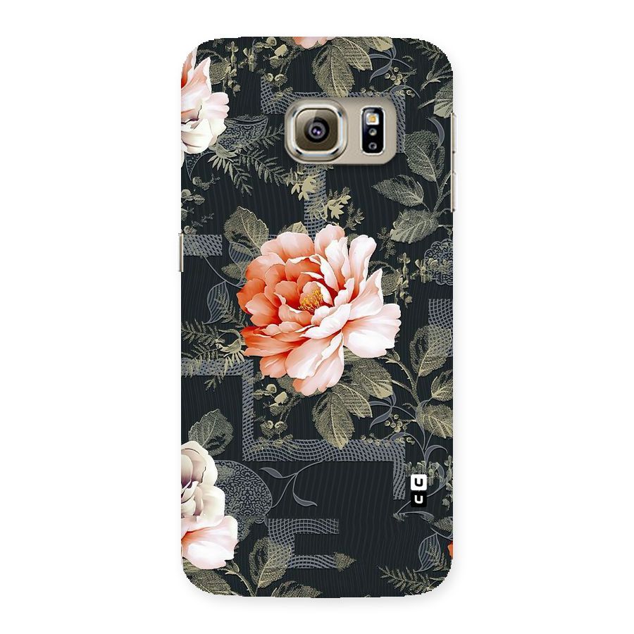 Art And Floral Back Case for Samsung Galaxy S6 Edge