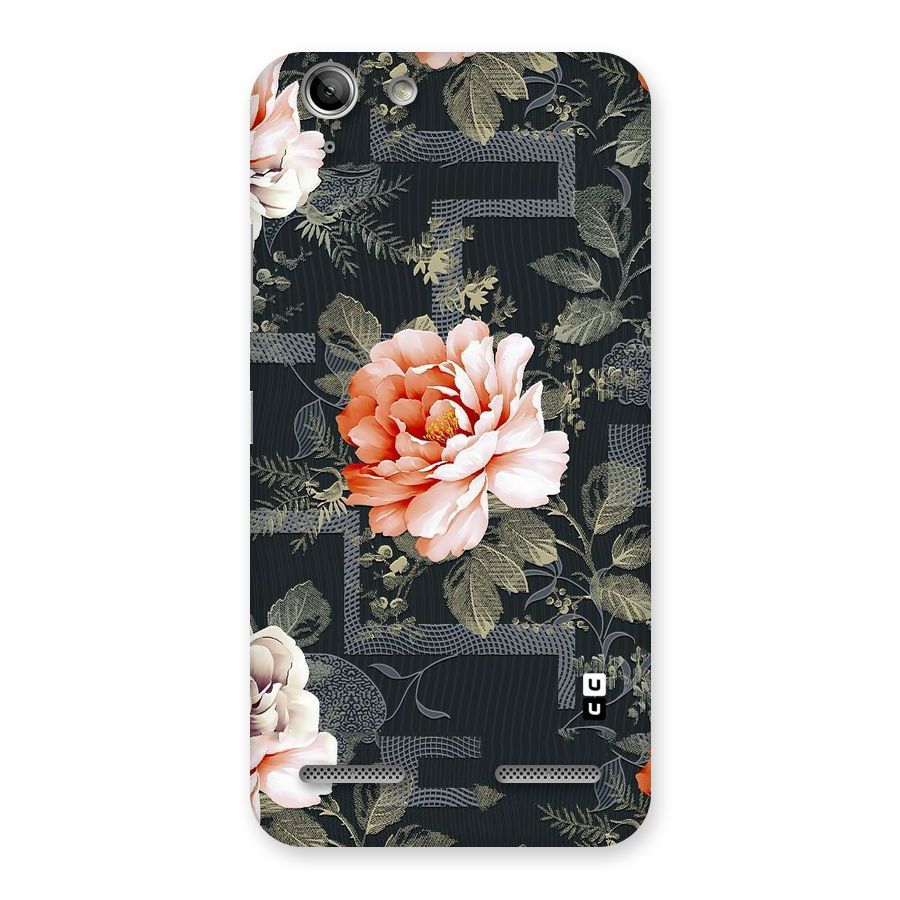 Art And Floral Back Case for Vibe K5