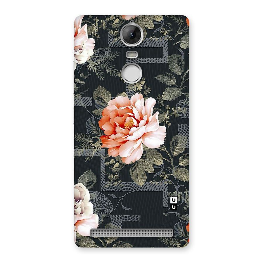 Art And Floral Back Case for Vibe K5 Note