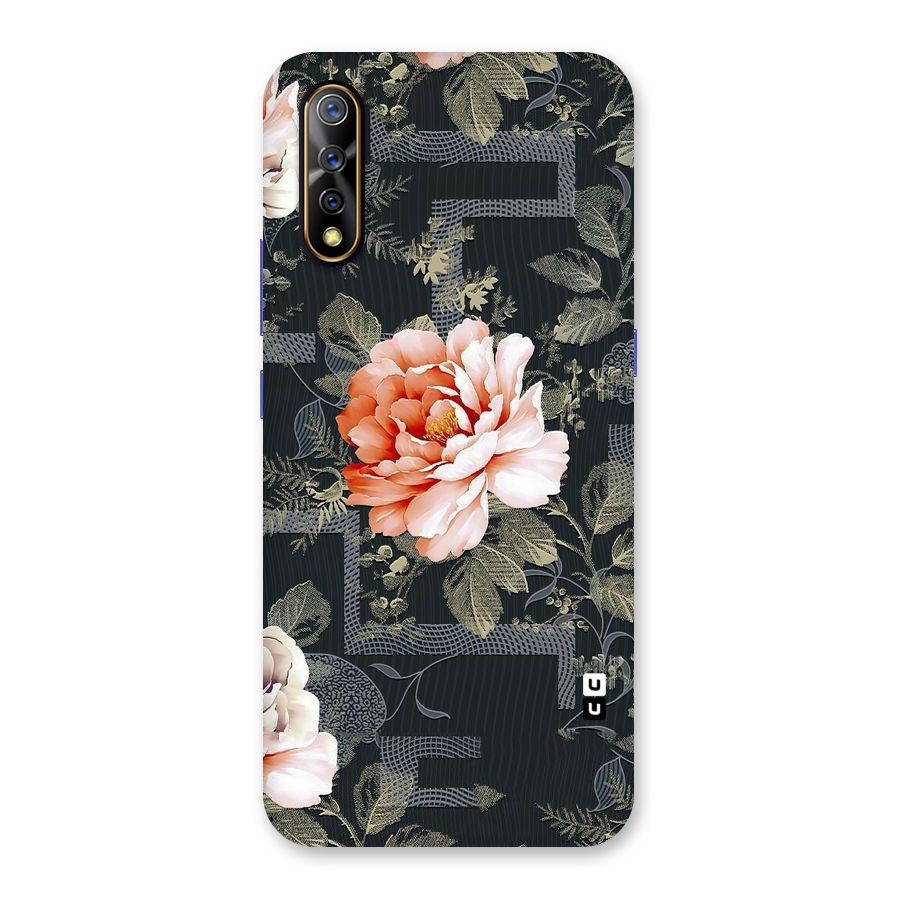 Art And Floral Back Case for Vivo S1