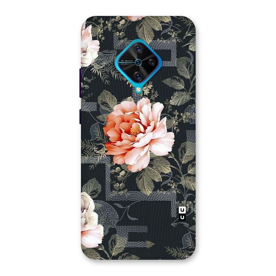 Art And Floral Back Case for Vivo S1 Pro