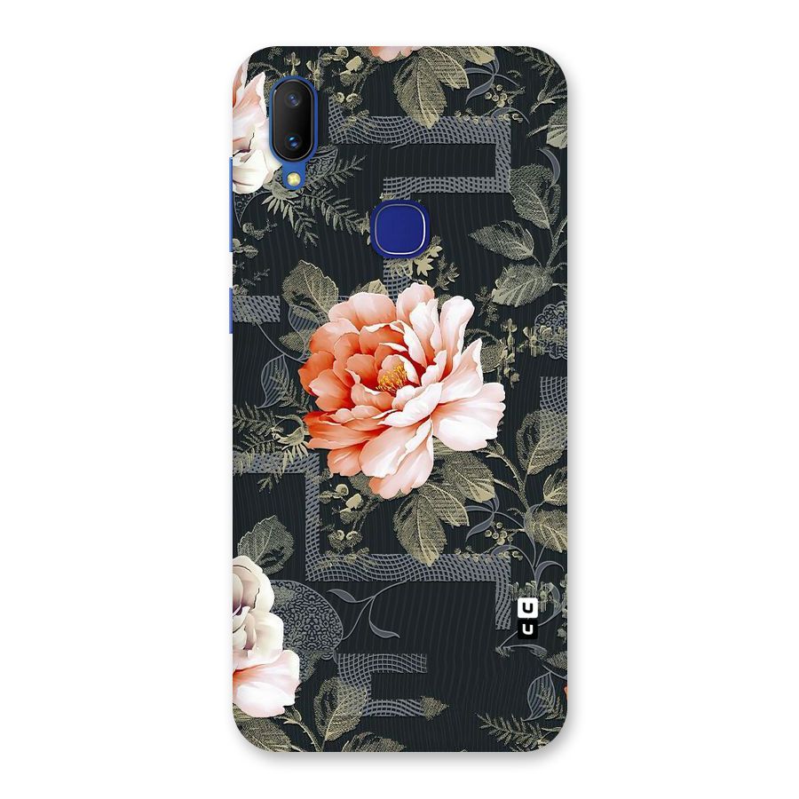 Art And Floral Back Case for Vivo V11