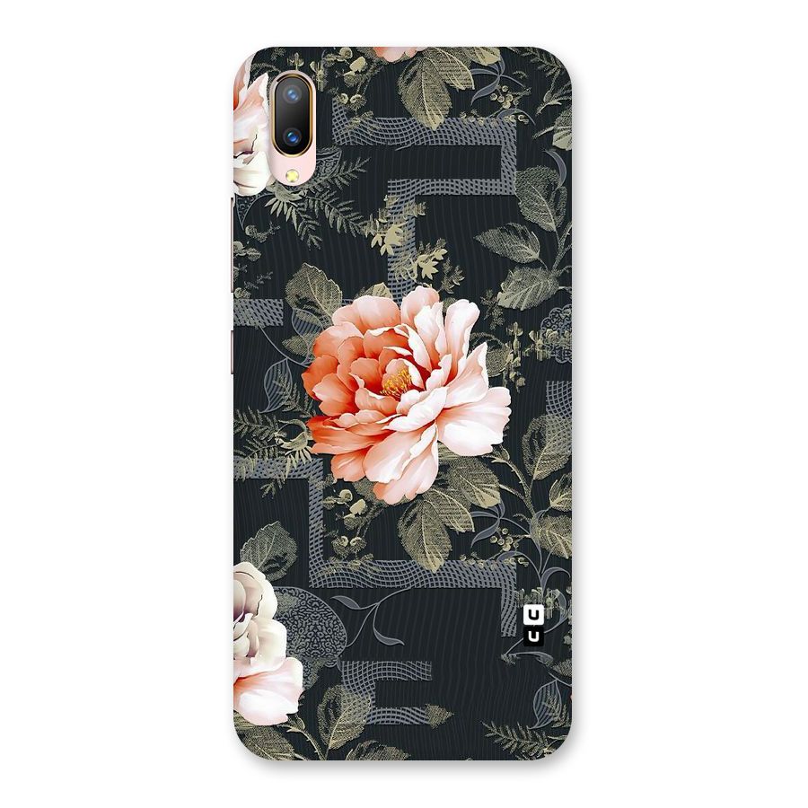 Art And Floral Back Case for Vivo V11 Pro