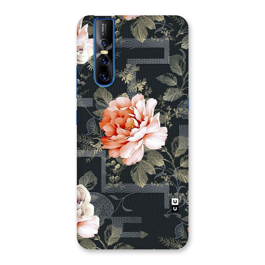 Art And Floral Back Case for Vivo V15 Pro