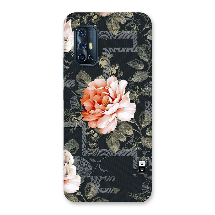 Art And Floral Back Case for Vivo V17