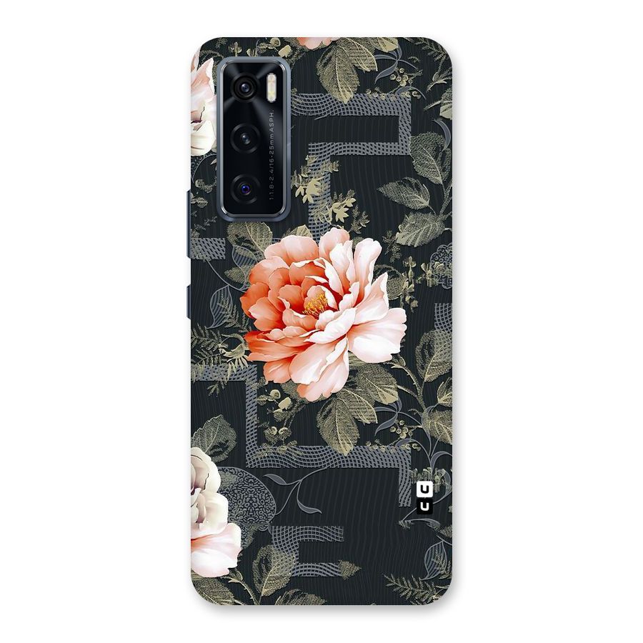 Art And Floral Back Case for Vivo V20 SE